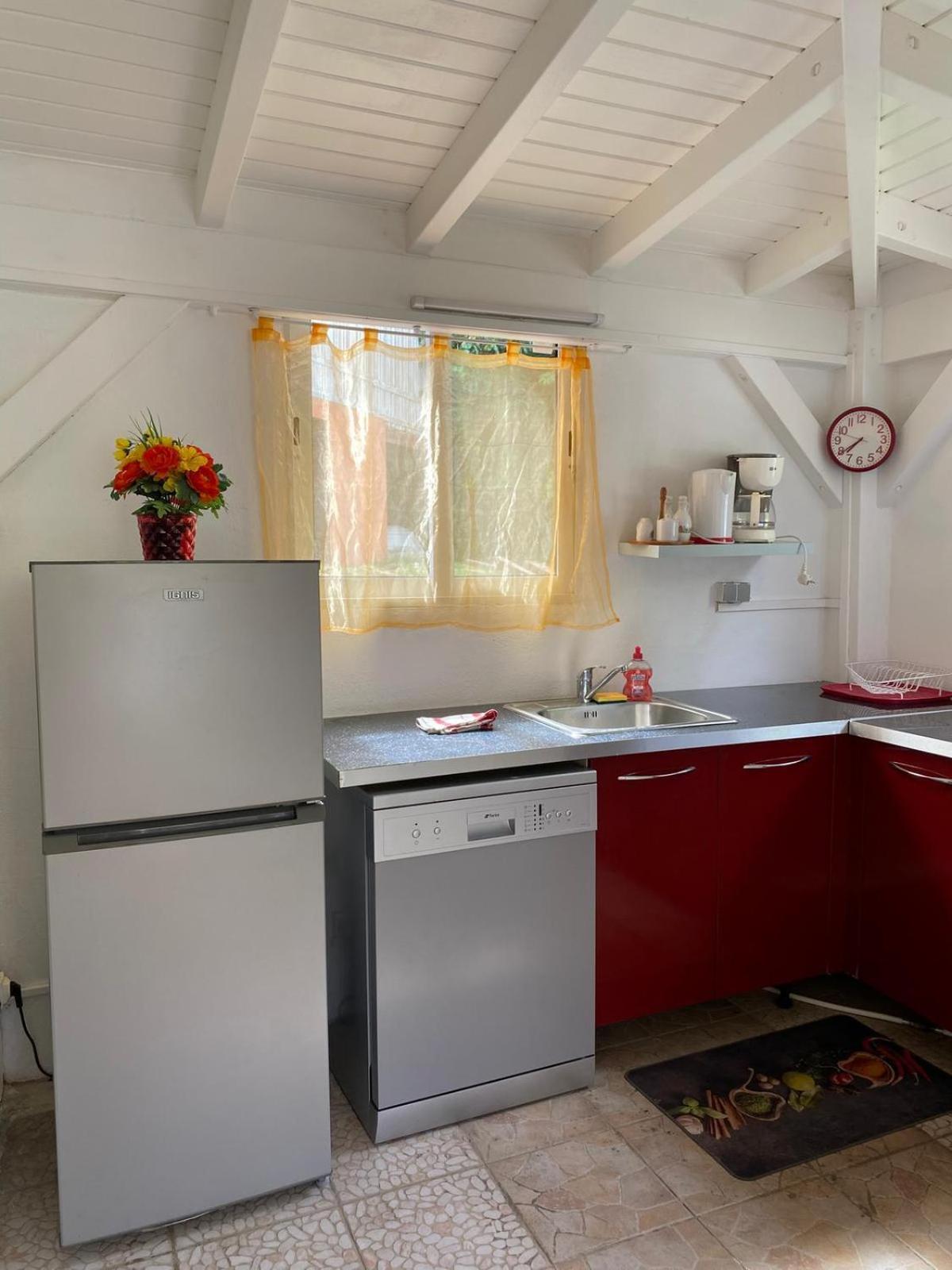 Aquaverde Eco Et Confort- Bas De Villa Avec Jardin Et Parking Le Gosier  Exteriér fotografie