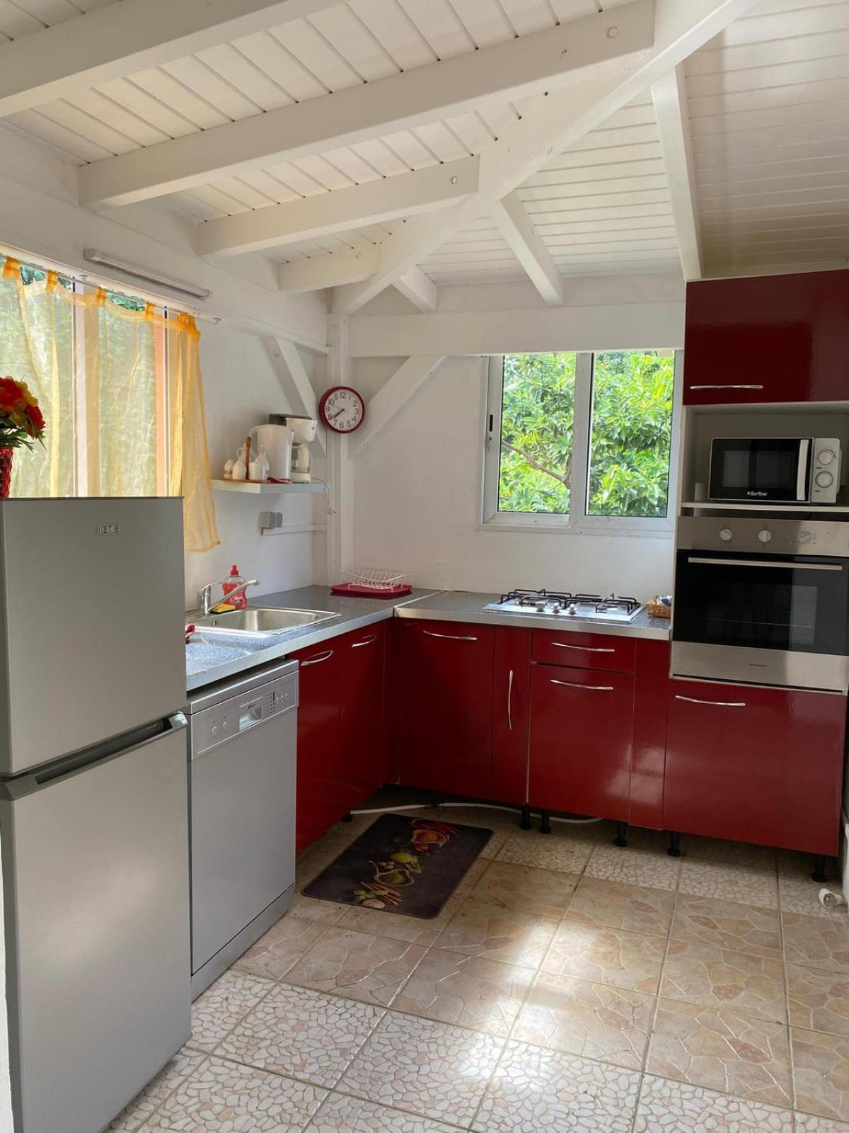 Aquaverde Eco Et Confort- Bas De Villa Avec Jardin Et Parking Le Gosier  Exteriér fotografie